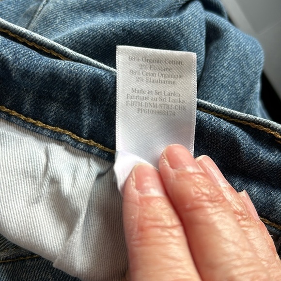 EVERLANE Jean The Original Cheeky Organic Cotton High Rise Sz 26 - Picture 12 of 16